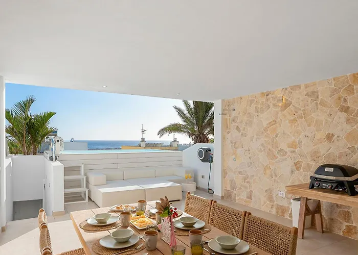 Casa de Férias Medano4you Lava Azul House