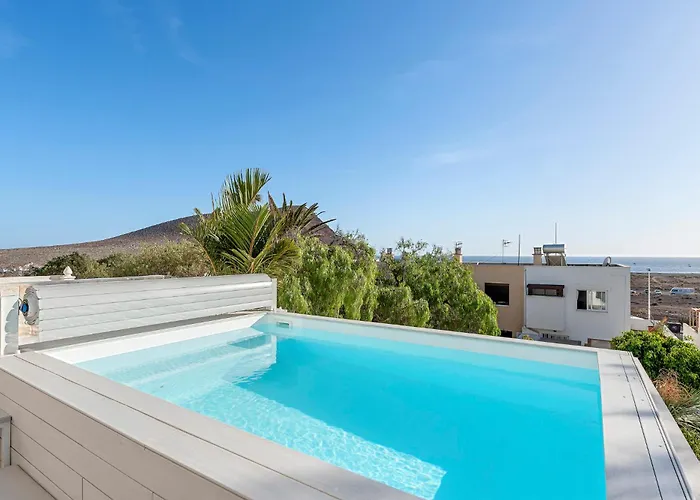 Casa de Férias Medano4you Lava Azul House